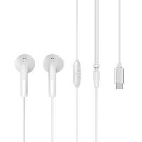 Muvit for Charge E58 type C stereo hoofdtelefoon met microfoon wit - thumbnail