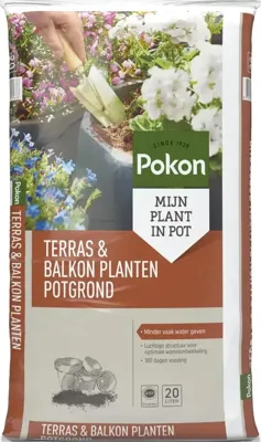 Pokon Potgrond Terras & Balkon Planten 20L