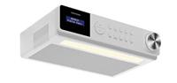 Grundig GKR1010 DKR 1000 BT DAB + keukenradio met Bluetooth en DAB + ontvangst wit,wit - thumbnail