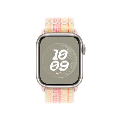 Apple Nike Sport Loop Apple Watch 40mm / 41mm / 42mm Starlight / Pink