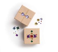 Mix strassteentjes, 800+ stuks FOLIA meerkleurig - thumbnail