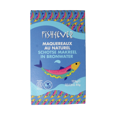 Schotse makreel bronwater 125 Gram
