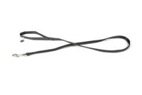 Hondenriem Mac Leather 120cm x 15mm zwart - thumbnail