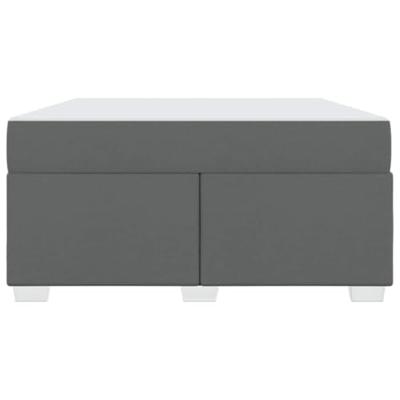 Bedframe Donkergrijs 160 x 200 cm Stof