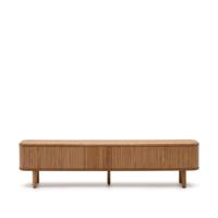 Kave Home TV-meubel 'Mailen' Essenhout, 200cm, kleur Naturel - thumbnail