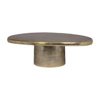 Richmond Organische Salontafel 'Pulitzer' 106 x 82cm, Brushed Gold - thumbnail