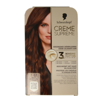 Schwarzkopf Creme supreme 7-57 donker blond 1 Stuks - thumbnail