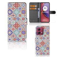 Motorola Moto G84 | Bookcase | Tiles Color - thumbnail
