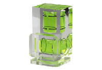 Hama Camera-waterpas met 2 libellen, voor standaard flitsschoen, transparante behuizing - thumbnail