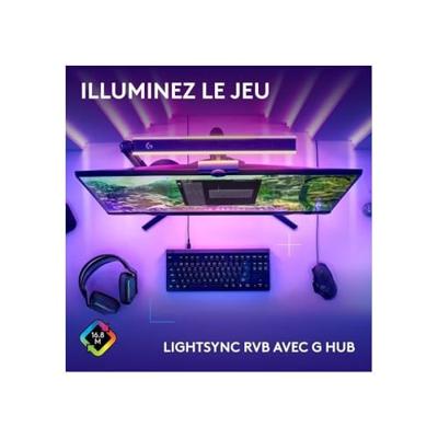 Gamingtoetsenbord - bedraad - Logitech G - G515 TKL - Mechanisch - RGB - AZERTY - Zwart