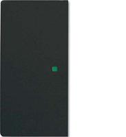 Busch-Jaeger 2CKA006220A0503 Afdekking 2-voudig free@home Zwart, Diepzwart (RAL 9005) 1 stuk(s) - thumbnail