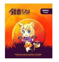 Hatsune Miku Pin Badge Halloween Limited Edition Kagamine Rin - thumbnail