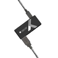 Techly 4-poorts Mini Hub USB 2.0 Black - thumbnail