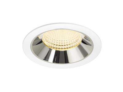 SLV InbouwspotNuminos XL wit/chroom 3000K - 55gr - 1009953