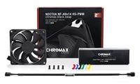 Noctua NF-A9x14 HS-PWM chromax.black case fan - thumbnail