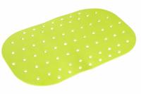 Anti-slip bad- en douchematten - 54x35 cm blauw - thumbnail