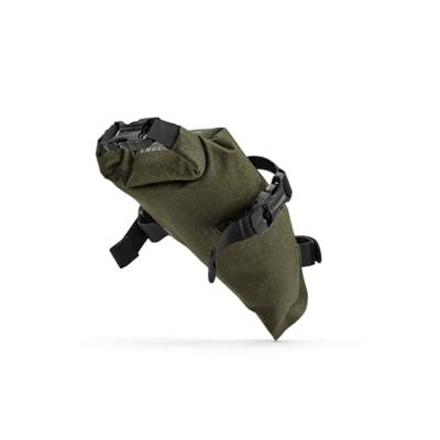 BROOKS Scape saddle roll bag (1l) - mud green