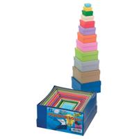 Folia geschenkdozen vierkant, ft grootste: 14,5 x 7,5 cm (l x h), ft kleinste: 3,5 x 2 cm (l x h) - thumbnail
