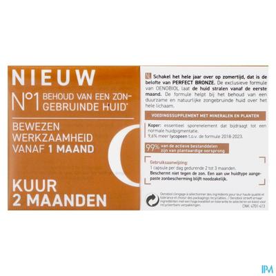 Oenobiol Perfect Bronze 2x30 Capsules