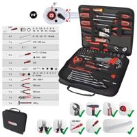 KS Tools 1/4 Universal-Werkzeugtasche, 62-tlg 917.0062 Gereedschapsset - thumbnail