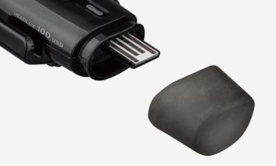 Topeak HeadLux 100 USB Voorlicht - Zwart Topeak HeadLux 100 USB Voorlicht - Zwart