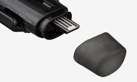 Topeak HeadLux 100 USB Voorlicht - Zwart - thumbnail
