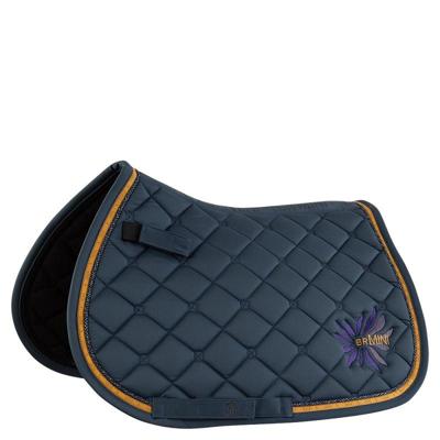 BR Mini Horse zadeldek donkerblauw maat:shetl