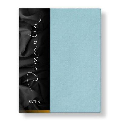 Dommelin Dommelin Laken Uni Satijn 300TC 591 Pastelblauw 240x270 cm