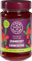 Your Organic Nature Fruit beleg cranberry bio 250 Gram - thumbnail