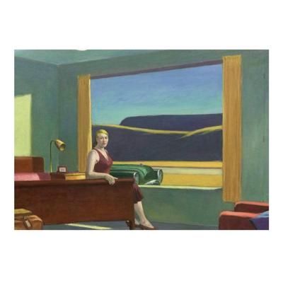 Kunstdruk Edward Hopper Western Motel 1957 40x30cm Kunstdruk Edward Hopper Western Motel 1957 40x30cm