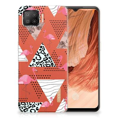 OPPO A73 4G | TPU Hoesje | Flamingo Triangle OPPO A73 4G | TPU Hoesje | Flamingo Triangle