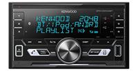 Kenwood DPX-M3100BT dubbele DIN digitale media-ontvanger met Bluetooth handsfree en iPod-besturing zwart - thumbnail
