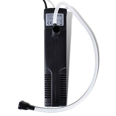 VidaXL Aquariumfilterpomp met actief koolstof 600 l/u - thumbnail