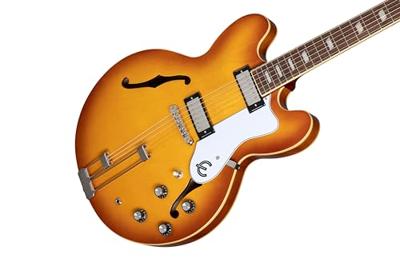 Epiphone Riviera Royal Tan semi-akoestische gitaar
