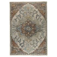 Dutchbone Vloerkleed 'Amori' 160 x 230cm, kleur Blauw - thumbnail