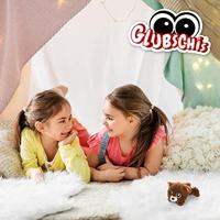 Nici glubschis pluchen knuffel liggende beer mr cuddle, 15cm - thumbnail