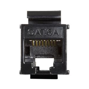 LogiLink NK4014 RJ-45 RJ-45 Zwart cat6a keystone LogiLink NK4014 RJ-45 RJ-45 Zwart cat6a keystone