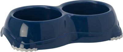 Moderna plastic katteneetbak dubbel Smarty 1 blueberry (inhoud 2x 330 ml) Moderna Gebr. de Boon - Gebr de boon Moderna plastic katteneetbak dubbel Smarty 1 blueberry (inhoud 2x 330 ml) Moderna Gebr. de Boon - Gebr de boon