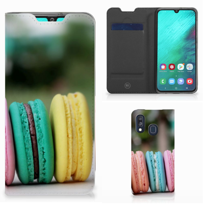 Samsung Galaxy A40 | Flip Style Cover | Macarons