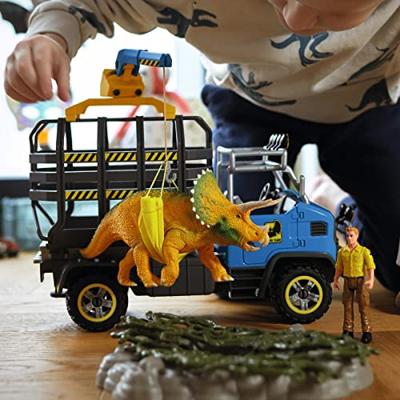 Schleich dinosaurs truckmissie 42565 - thumbnail
