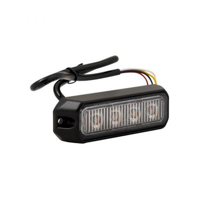 Flitslamp LED 10-30 volt 4 LED Flitslamp LED 10-30 volt 4 LED
