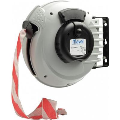 Mavel haspel afzetlint rood/wit 20mtr