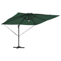 Roma Parasol Groen 286 x 285 x 270 cm Aluminium en Polyester - thumbnail