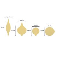 Vaessen Creative • figuurpons kerstballen super jumbo - thumbnail