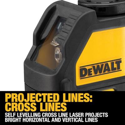 DeWalt DW088CG Kruislijnlaser Groen 30m - DW088CG-XJ - thumbnail