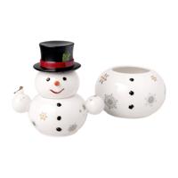 Villeroy & Boch Christmas Toys Memory Sneeuwman voorraadpot 20,5x18x31cm - thumbnail