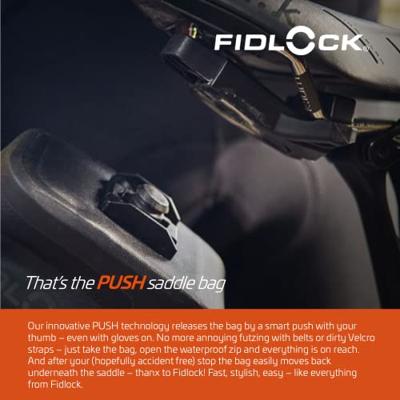 Fidlock push base saddle bracket