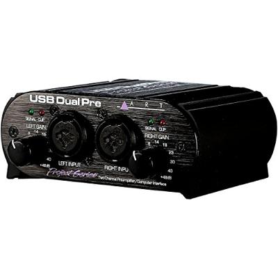 ART USB Dual Pre Project Series USB stereo voorversterker ART USB Dual Pre Project Series USB stereo voorversterker