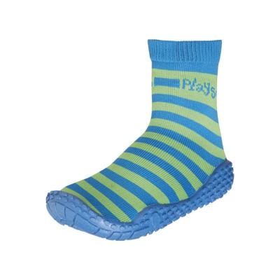Playshoes zwemsokken Streep Blauw Groen-28-29