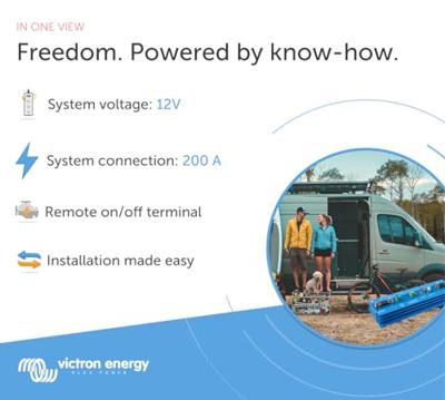 Victron Energy Smart BMS 12/200 BMS210055000 Accumanagementsysteem
